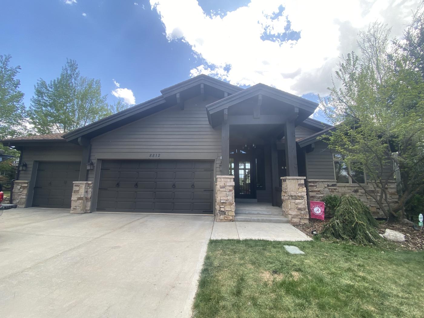 Completed craftsman exterior repaint